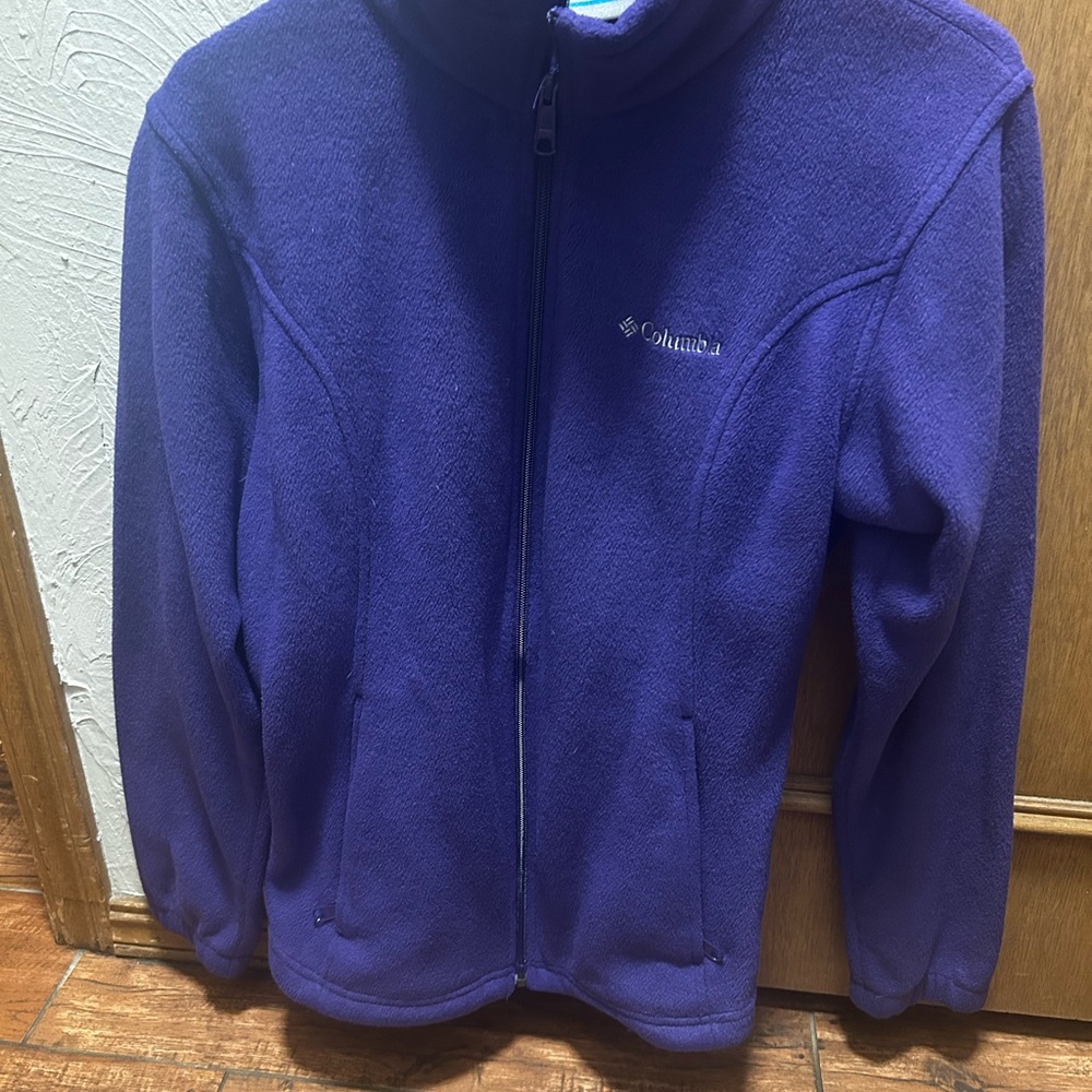 Columbia Rich Purple Full-Zip Fleece